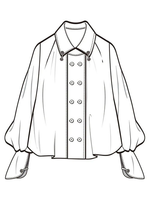 180款 襯衫款式圖大全