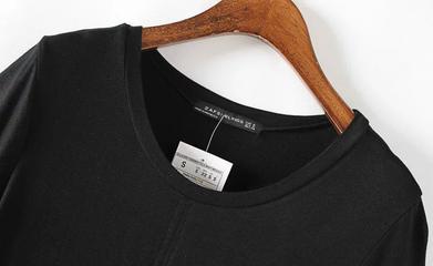 【ZYRA5138-女裝批發16春夏新品 純色圓領短袖前開叉連】價格_廠家_圖片 -