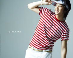 佐丹奴giordano休閑服飾 韓國明星商業廣告攝影