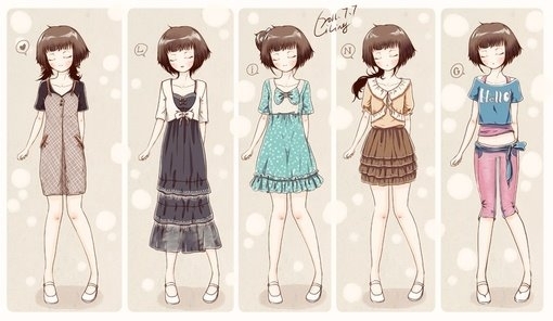 不要錯過喲 各類動漫美女衣服大比拼(4)