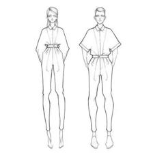 漂亮的服裝效果圖該怎么畫?從線條開始!_時尚_網