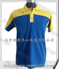 北京t恤 t恤加工廠 t恤衫制作廠家 君雅偉業服裝廠20090421