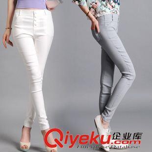 2015早秋新款彈力小腳褲 修身顯瘦的時(shí)尚選擇